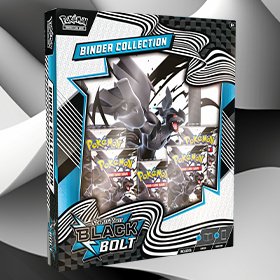 Pokemon Trading Card Game Scarlet and Violet 10.5 Black Bolt Binder Collection