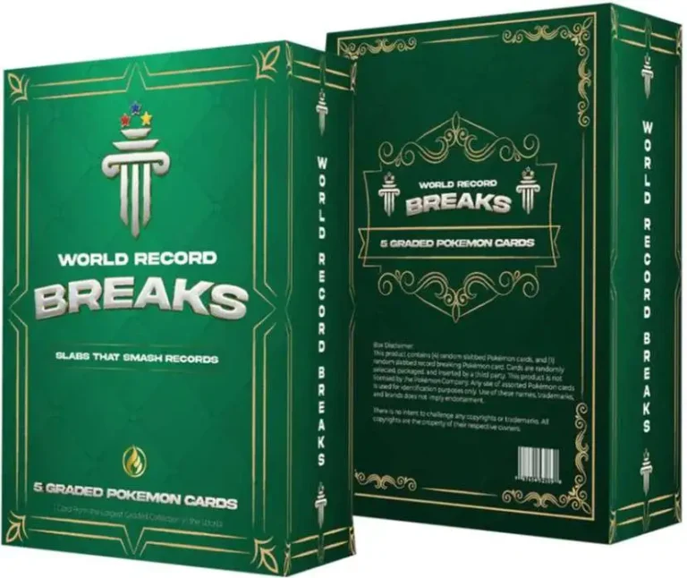 World Record Breaks - 5 Graded Pokemon Cards Owl Central Games World Record Breaks - 5 Graded Pokemon Cards Owl Central Games