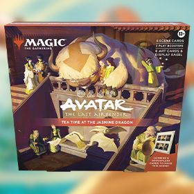 Magic: The Gathering Avatar: The Last Airbender Scene Box Tea Time at the Jasmine Dragon