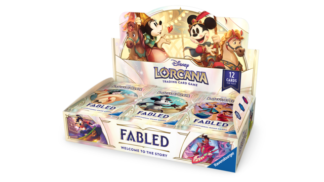 Disney Lorcana Trading Card Game Fabled Booster Box