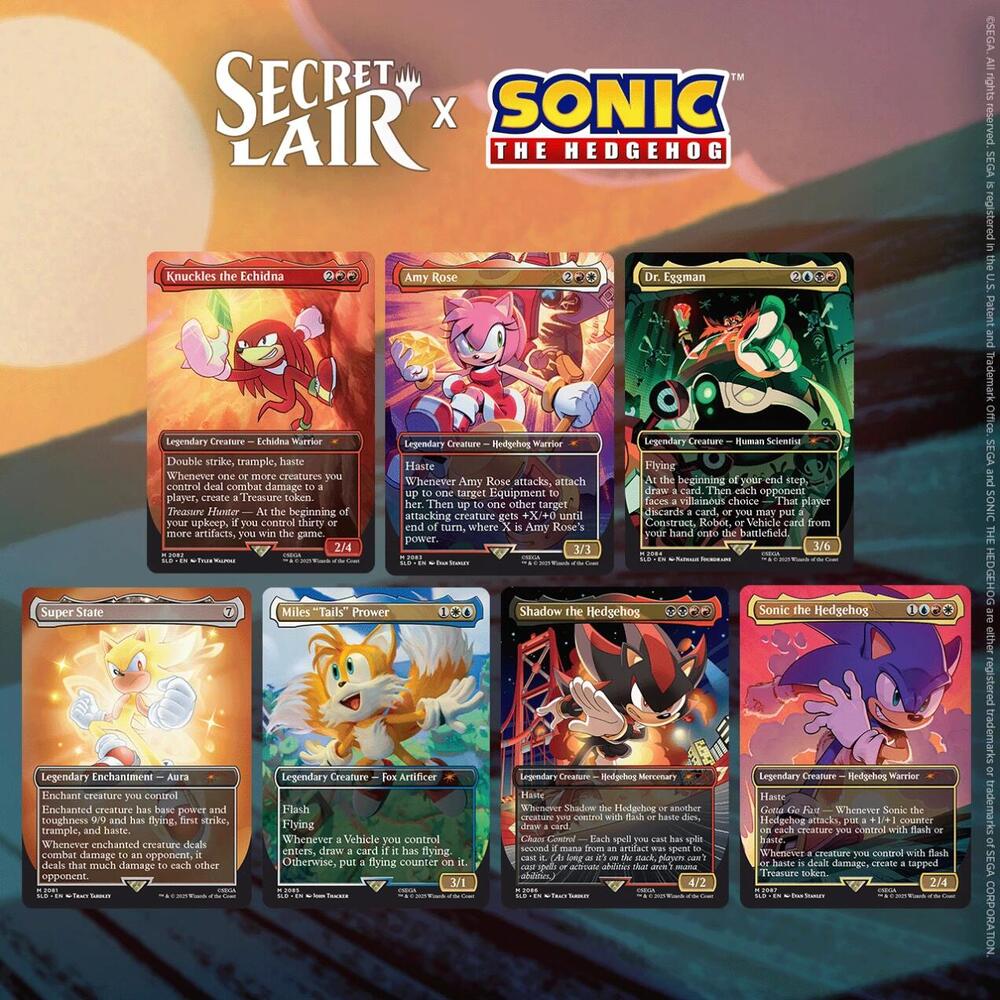Secret Lair x Sonic the Hedgehog - Friends and Foes (Non-Foil) MTG