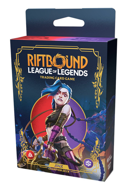 Riftbound Trading Card Game Origins Champion Deck Jinx