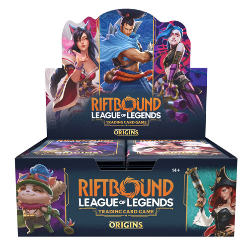 Riftbound League of Legends Trading Card Game Origins Booster Display