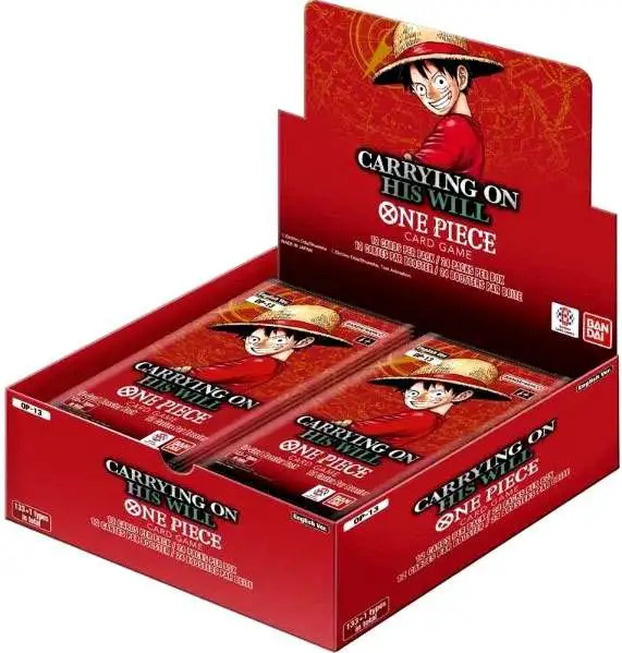 One Piece Trading Card Game OP-13 Carrying on His Will Booster Box