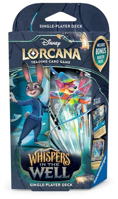 Disney Lorcana Trading Card Game Whispers in the Well Sapphire Steel Starter Deck