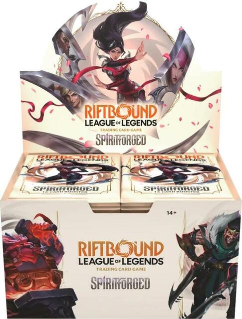 riftbound League of Legends Trading Card Game Spiritforged Booster Display
