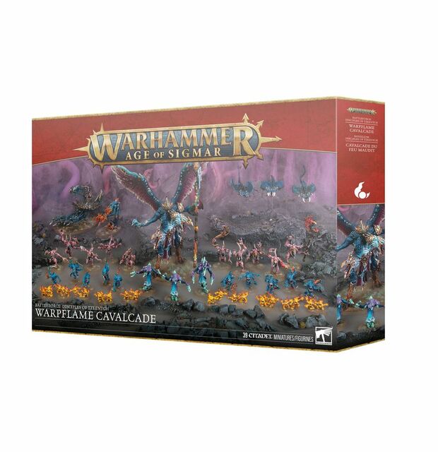 Games Workshop Warhammer Age of Sigmar Disciples of Tzeentch Warpflame Cavalcade Army Boxed Set