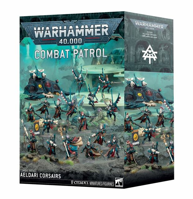 Games Workshop Warhammer 40,000 Aeldari Corsairs Combat Patrol