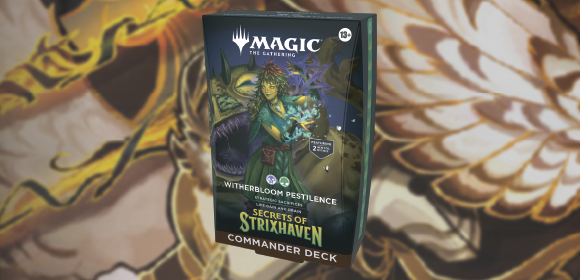 Magic the Gathering Trading Card Game Secrets of Strixhaven Witherbloom Pestilence Commander Deck