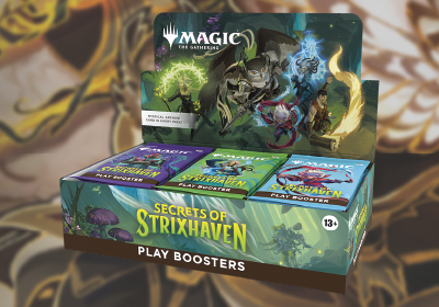 Magic the Gathering Trading Card Game Secrets of Strixhaven Play Booster Pack Display Box