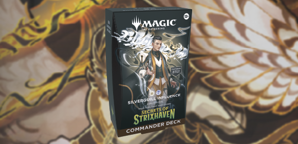 Magic the Gathering Trading Card Game Secrets of Strixhaven Silverquill Influence Commander Deck
