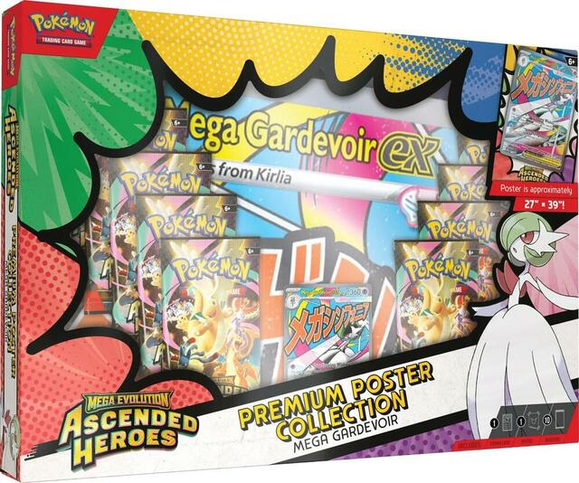Pokemon Trading Card Game Ascended Heroes Gardevour Premium Poster Collection Box Set