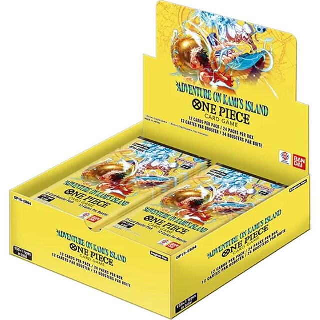 One Piece Trading Card Game OP-15 Adventure on Kami Island Booster Pack Display Box