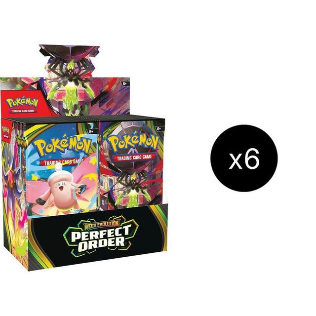 Pokemon Trading Card Game Perfect Order Booster Box Case of 6