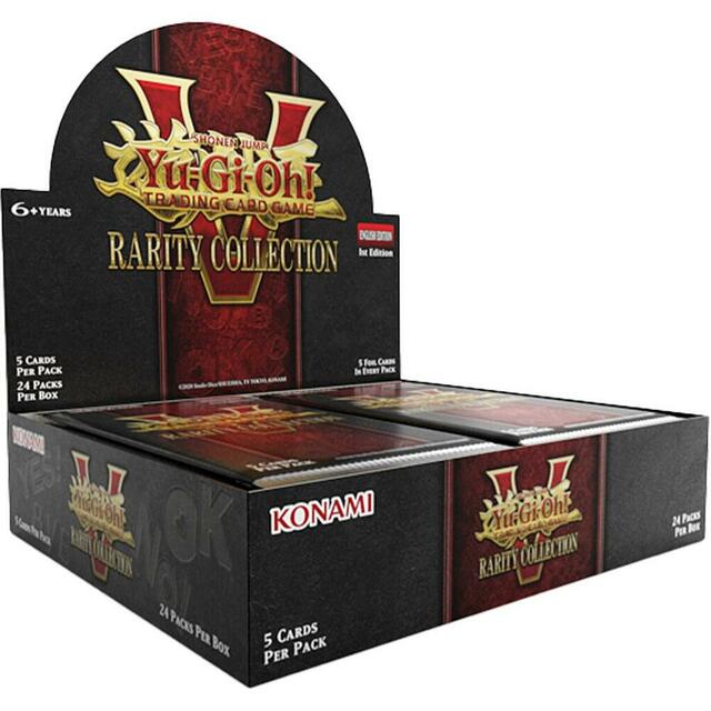 Yu-Gi-Oh! Trading Card Game Rarity Collection 5 Booster Pack Display Box of 24 Booster Packs