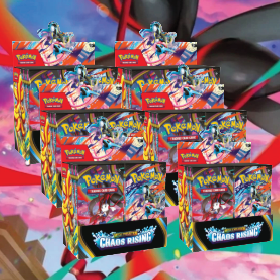Pokemon trading Card Game Mega Evolution 4 Chaos Rising Booster Box Display Case of 6