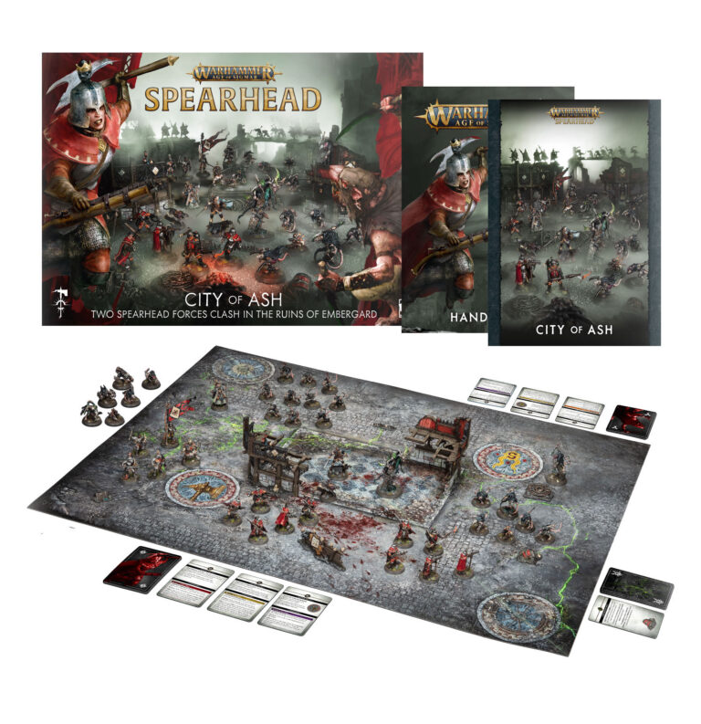Games Workshop Warhammer Age of Sigmar Spearhead City of Ash Boxed Set Cities of Sigmar Skaven