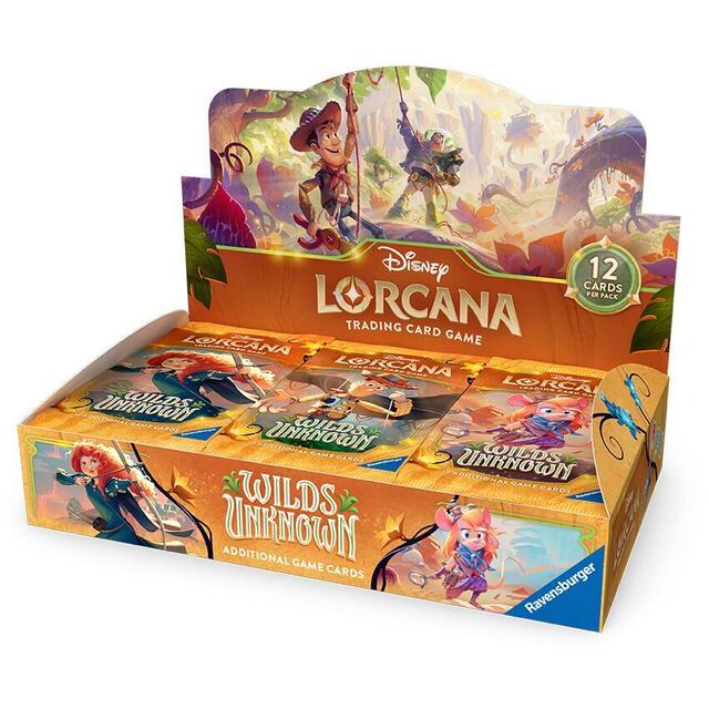 Disney's Lorcana Trading Card Game Wilds Unknown Booster Box