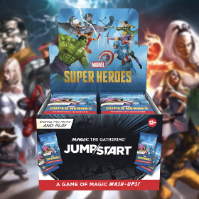 Magic the Gathering Trading Card Game Marvel Super Heroes Jumpstart Booster Box