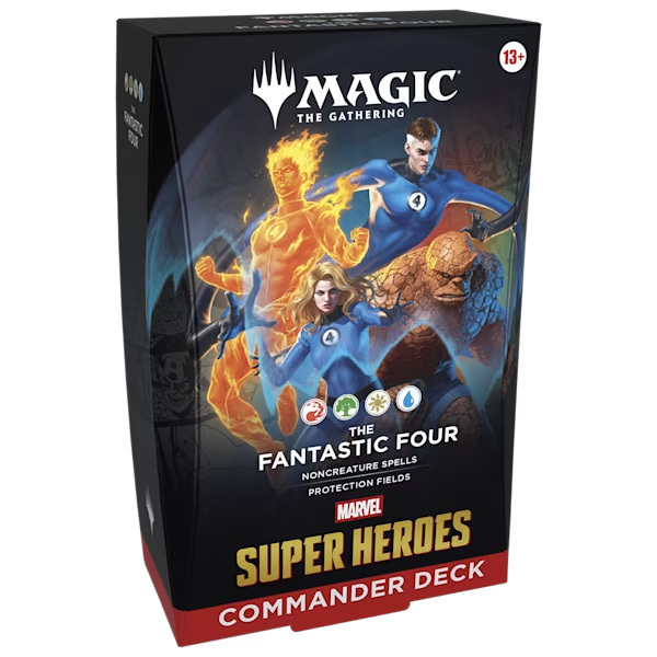 Magic the Gathering Trading Card Game Marvel Super Heroes Commander Deck The Fantastic Four