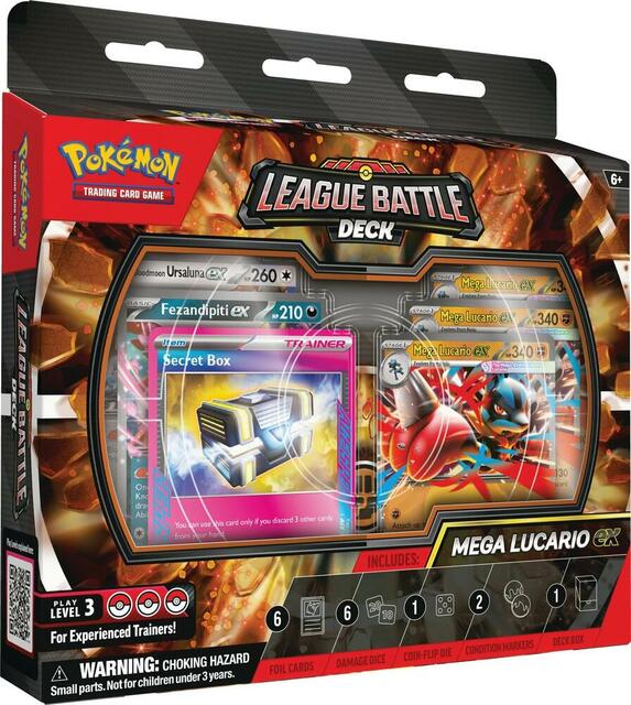 Pokemon Trading Card Game Mega Lucario ex League Battle Deck