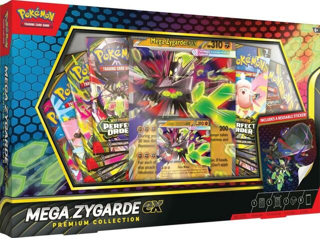 Pokemon trading Card Game Mega Zygarde ex Premium Collection Boxed Set