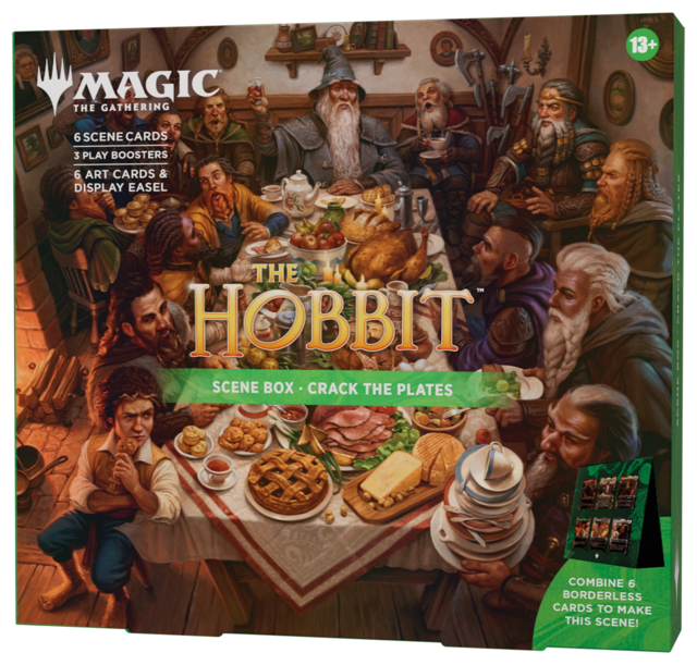 Magic The Gathering Hobbit Scene Box Crack Plates