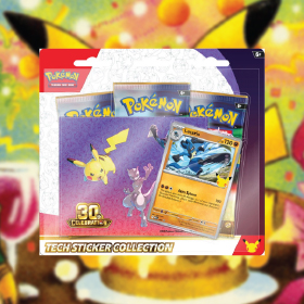 30th Celebration Tech Sticker Collection Lucario