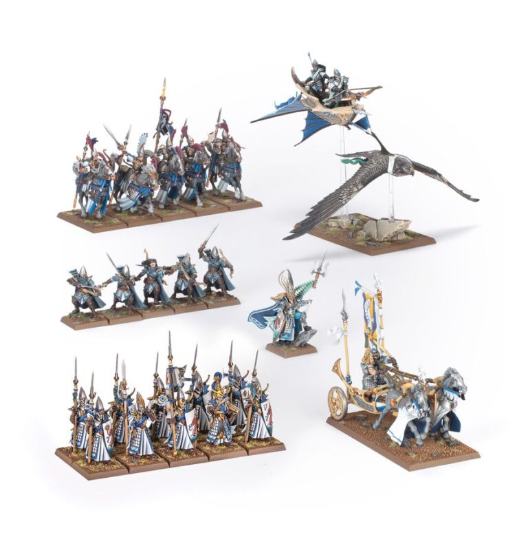 High Elf Battle March Army
