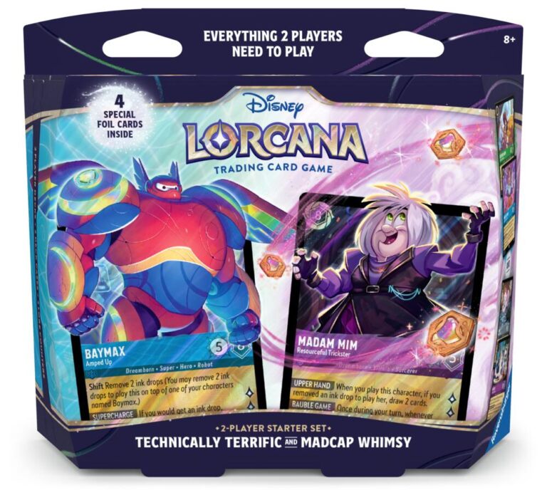 Disney Lorcana Trading Card Game Hyperia City Two Player Starter Set