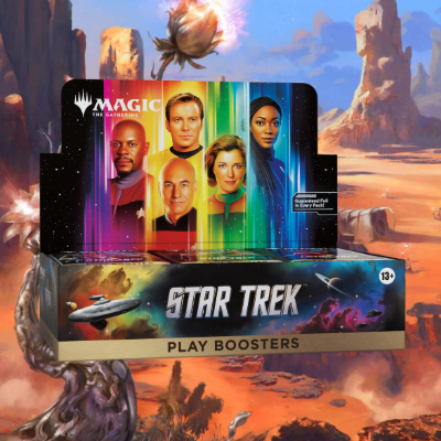 Star Trek Play Booster Display